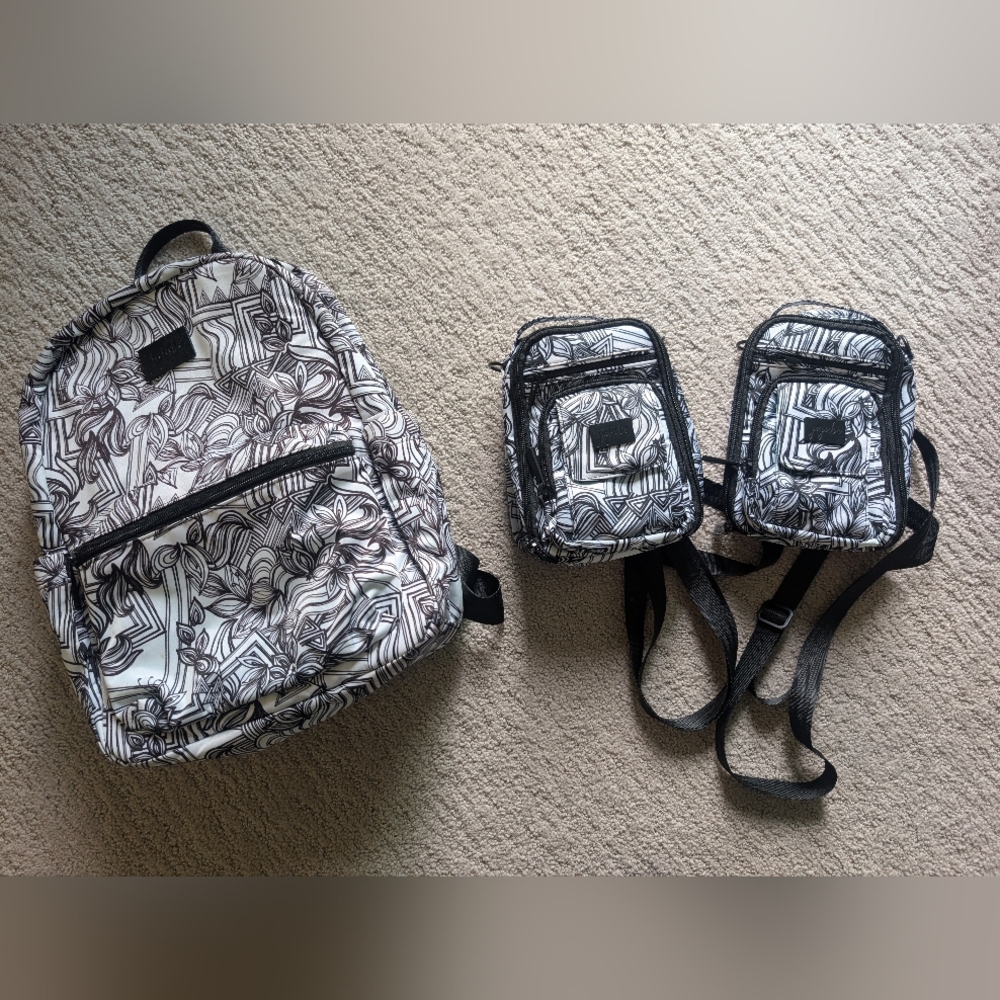 Jujube Diaper Backpack & 2 Mini Be Right Back Mommy and Me Bundle